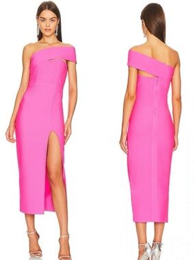 ELLIATT Soroa Pink Bodycon Dress NEW